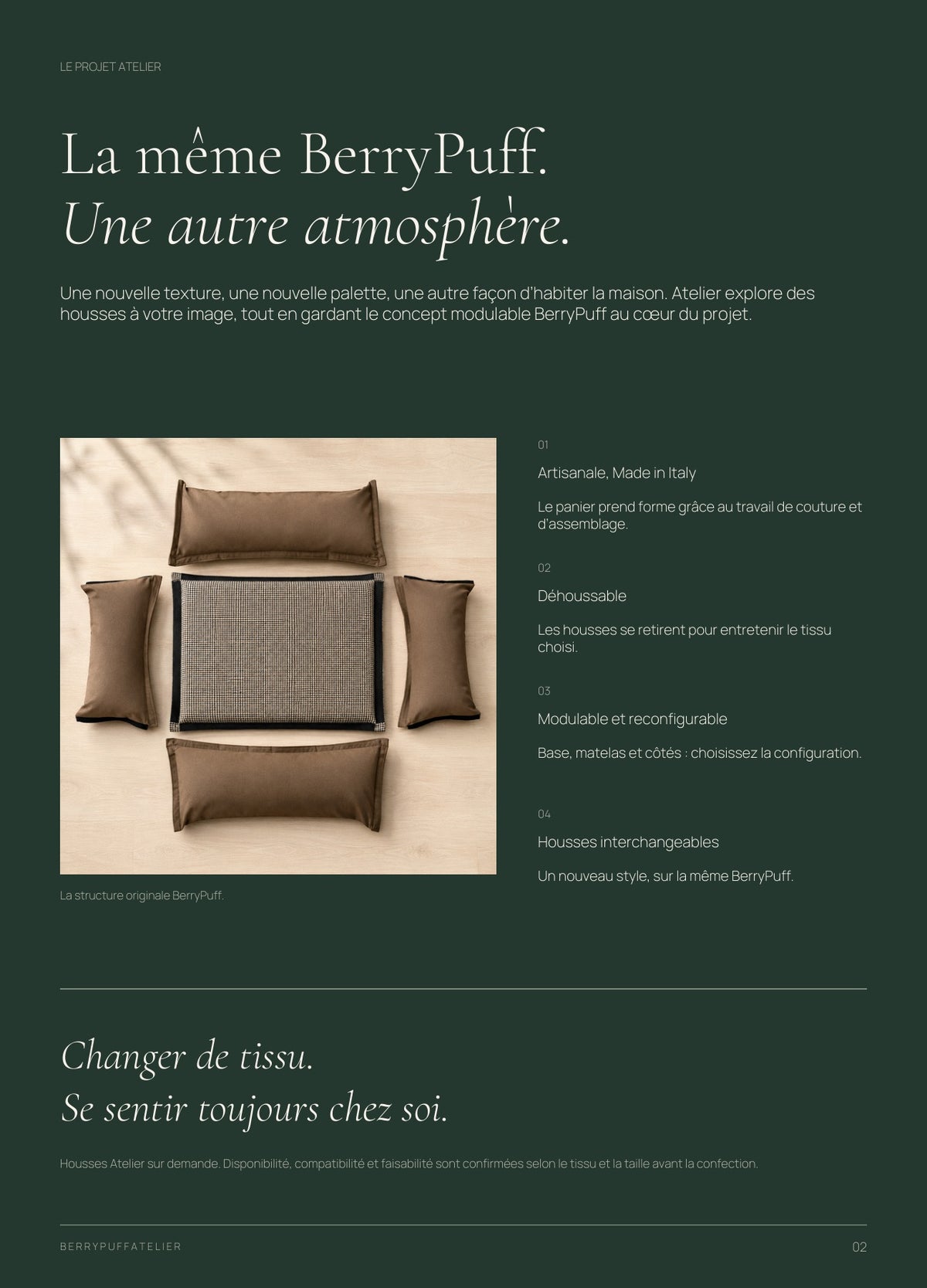 Catalogue de tissus BerryPuff, page 2